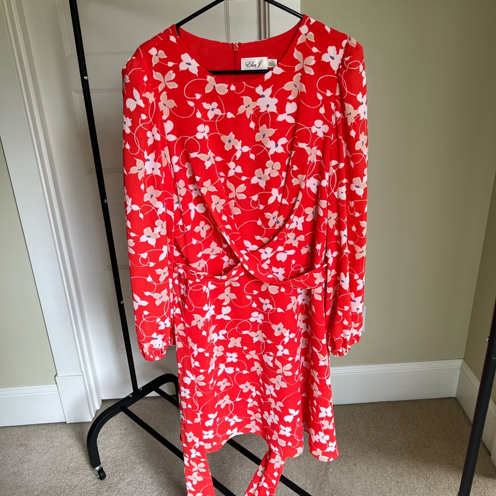 Eliza J. Wrap dress